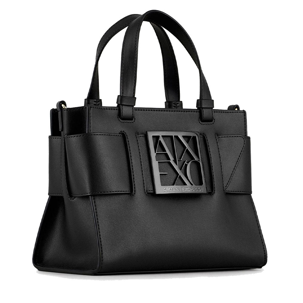 Borsa Donna a Mano ARMANI EXCHANGE Colore Nero Misura Piccola