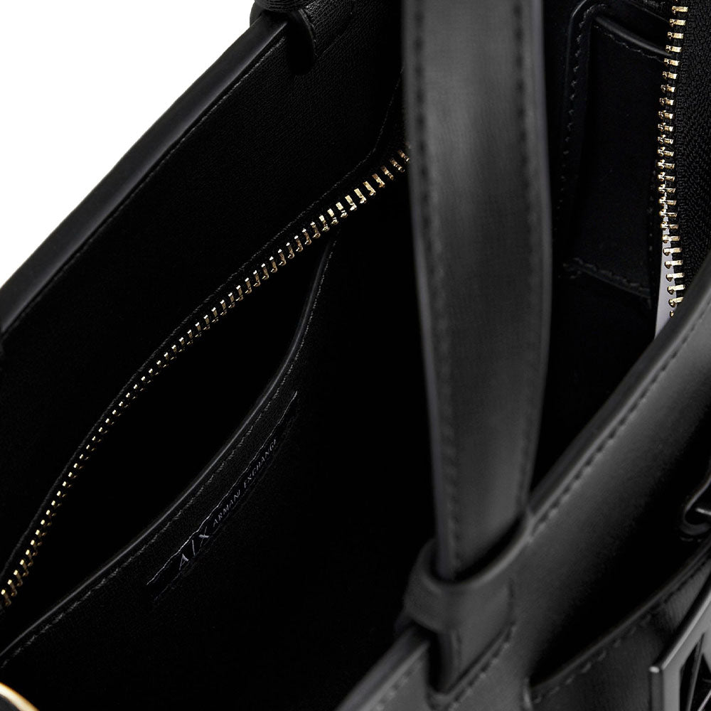 Borsa Donna a Mano ARMANI EXCHANGE Colore Nero Misura Piccola