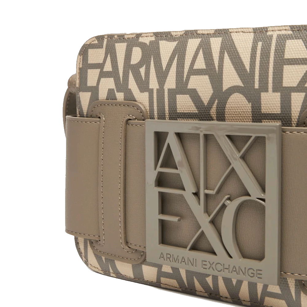 Borsa Donna a Tracolla ARMANI EXCHANGE colore Sound Sand - Brown Bass