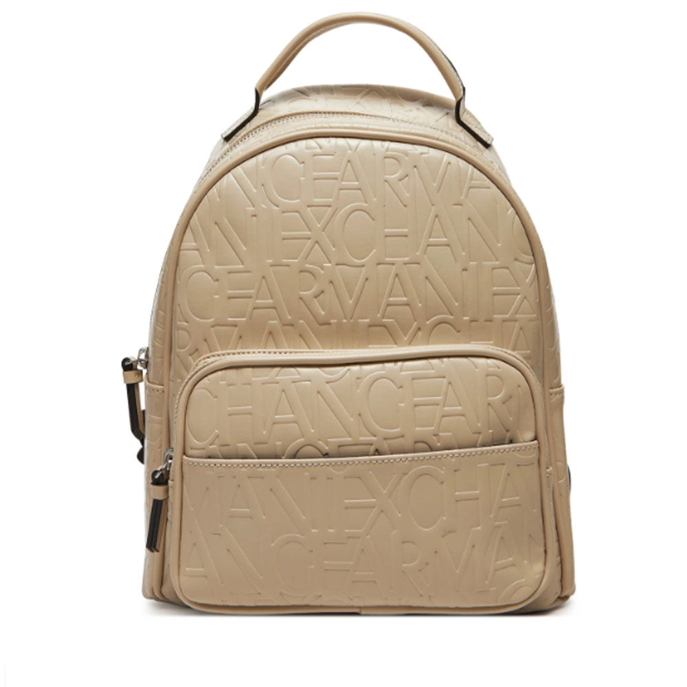 Zaino Donna ARMANI EXCHANGE Con Logo Impresso Chiuso con Zip colore Valley