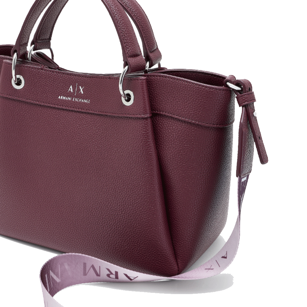 Borsa Donna a Mano con Tracolla Logata ARMANI EXCHANGE Colore Groove