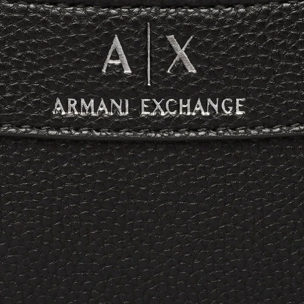 Borsa Donna a Mano con Tracolla Logata ARMANI EXCHANGE Colore Nero Misura Piccola