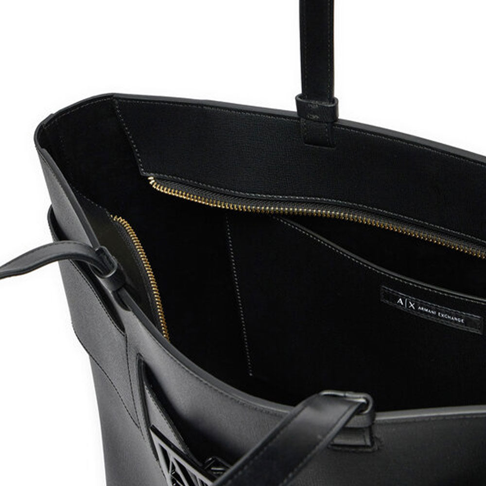 Borsa Donna Shopper a Spalla ARMANI EXCHANGE Colore Nero