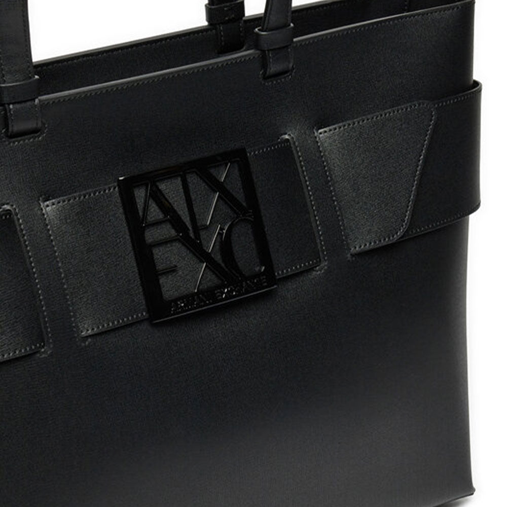 Borsa Donna Shopper a Spalla ARMANI EXCHANGE Colore Nero