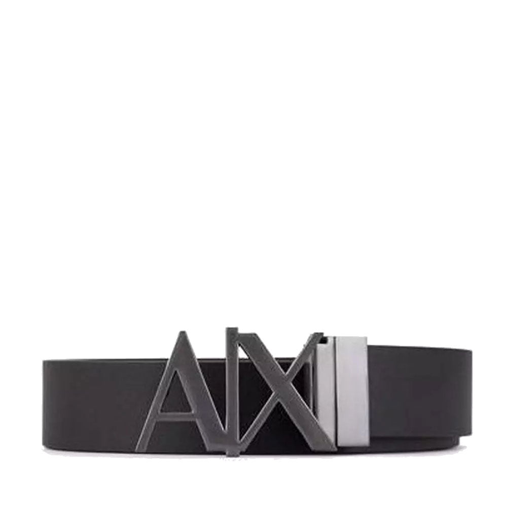 Cintura Uomo in Pelle ARMANI EXCHANGE Reversibile Colore Black Dark Cuoieriashop