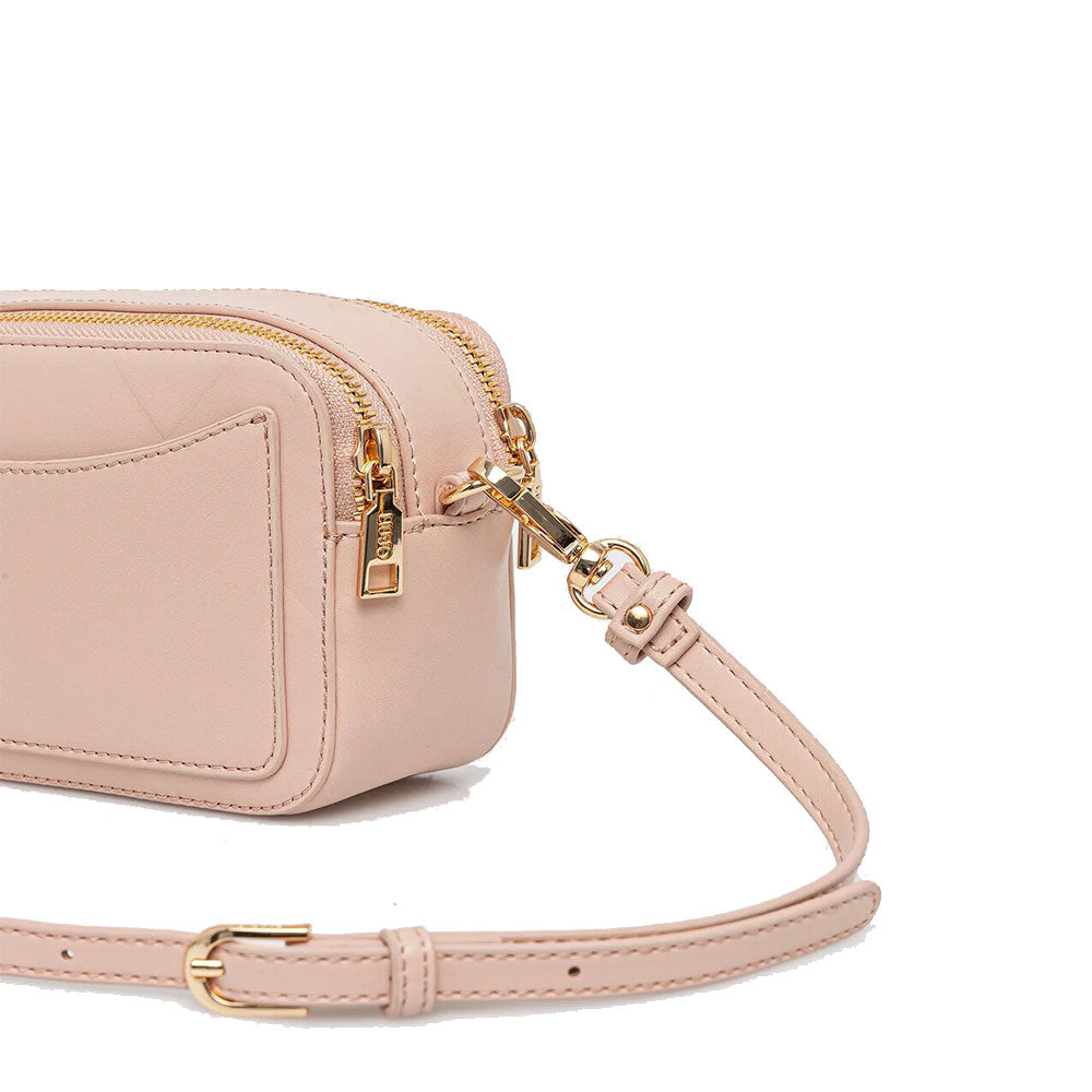Borsa Donna a Tracolla LIU JO Better con Motivo a Rombi Rosa Cipria