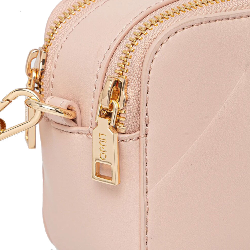 Borsa Donna a Tracolla LIU JO Better con Motivo a Rombi Rosa Cipria