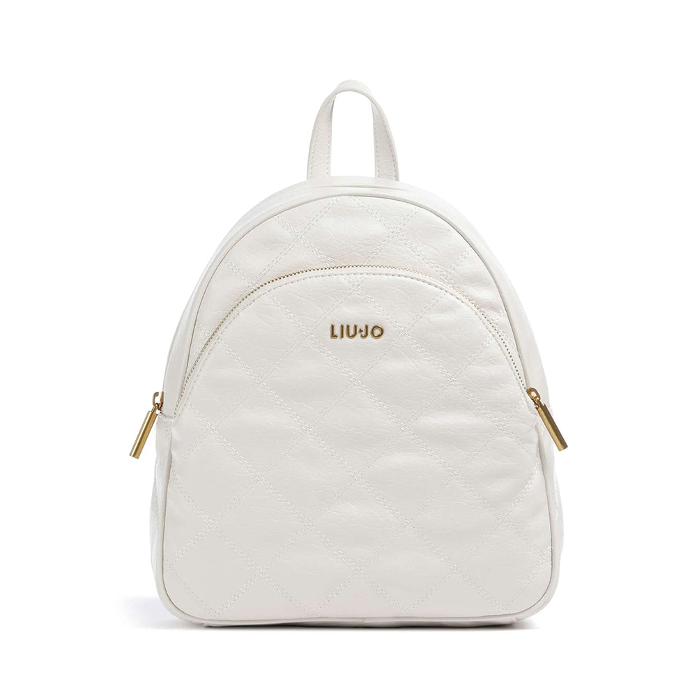 Zaino Donna LIU JO effetto Trapuntato color Crema – Cuoieriashop