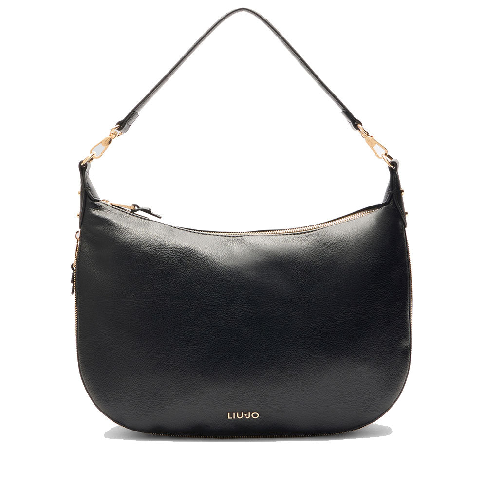 LIU JO Better Hobo Bag Large
Damentasche mit Schultergurt in Trommeleffekt Schwarz