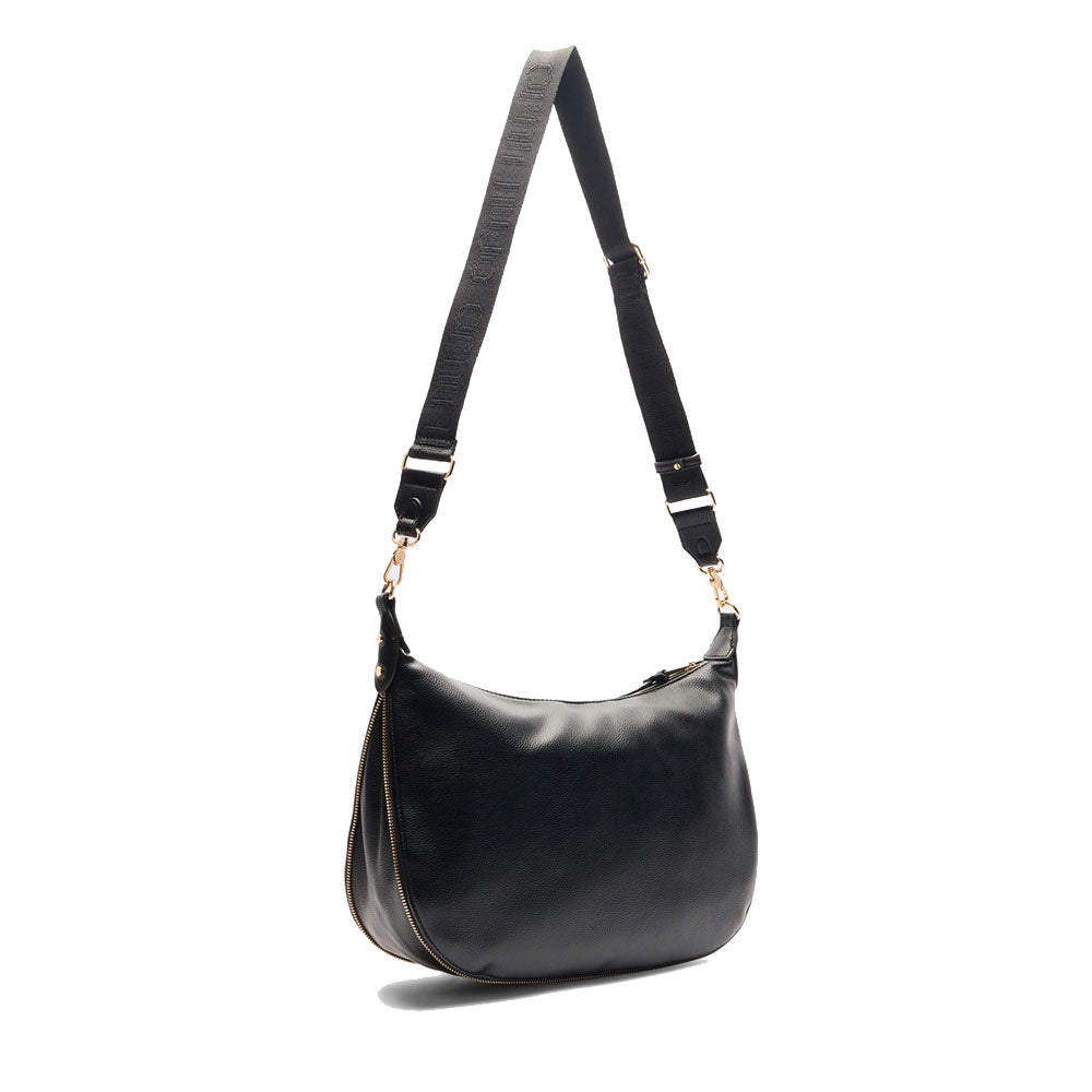 LIU JO Better Hobo Bag Large
Damentasche mit Schultergurt in Trommeleffekt Schwarz