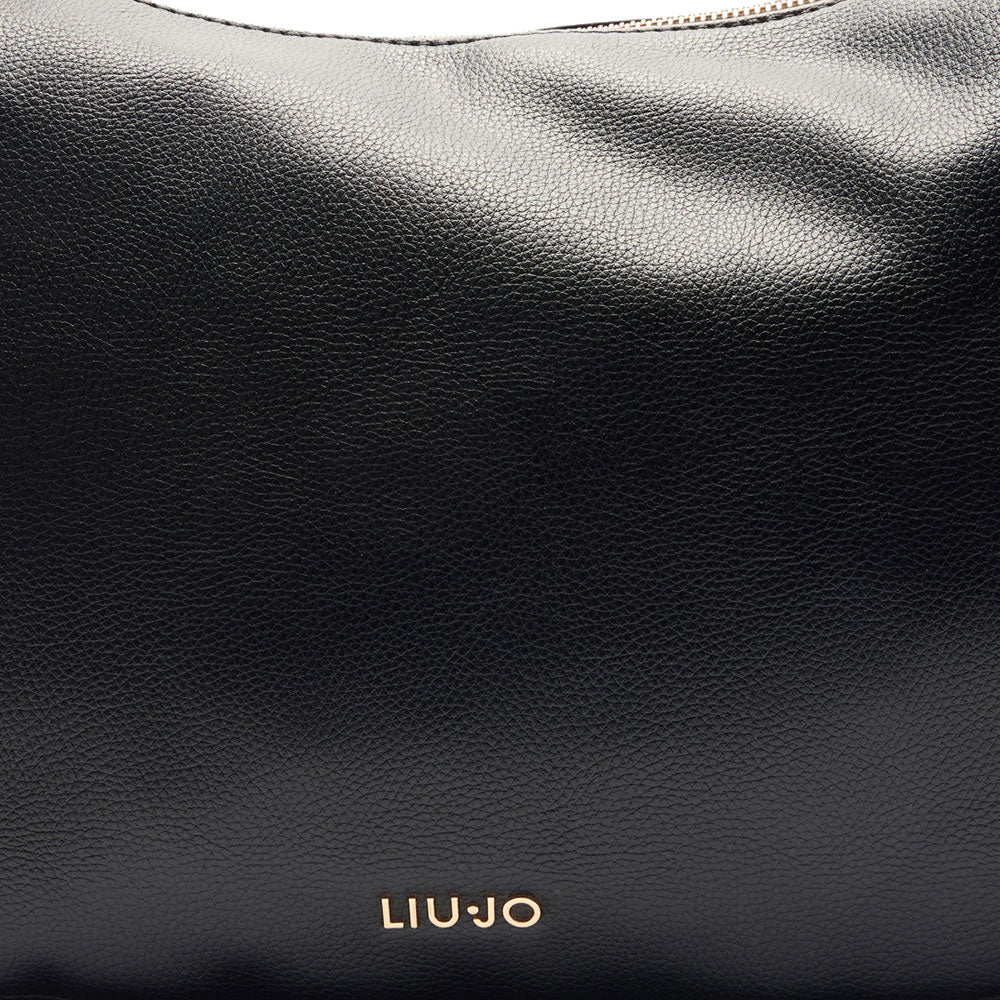 LIU JO Better Hobo Bag Large
Damentasche mit Schultergurt in Trommeleffekt Schwarz