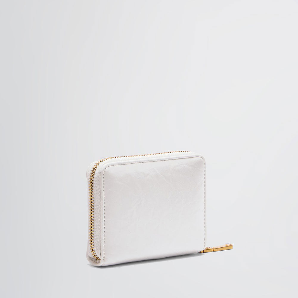 Portafoglio Piccolo Zip Around LIU JO Better La Puffy Off White