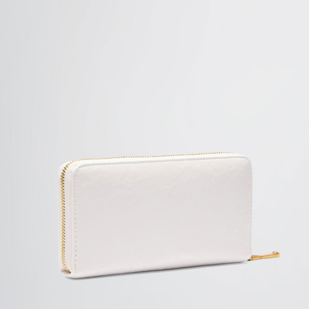 Portafoglio Donna Zip Around LIU JO Better La Puffy Off White