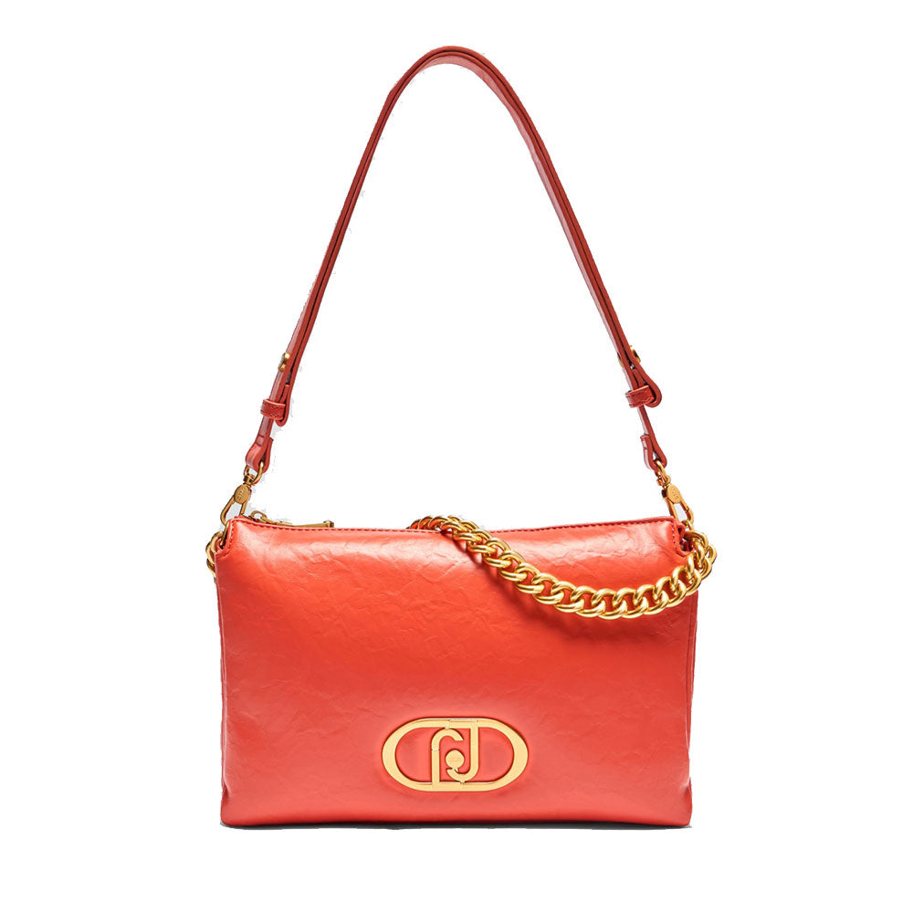 Borsa Donna a Spalla LIU JO Better linea La Puffy Arancione