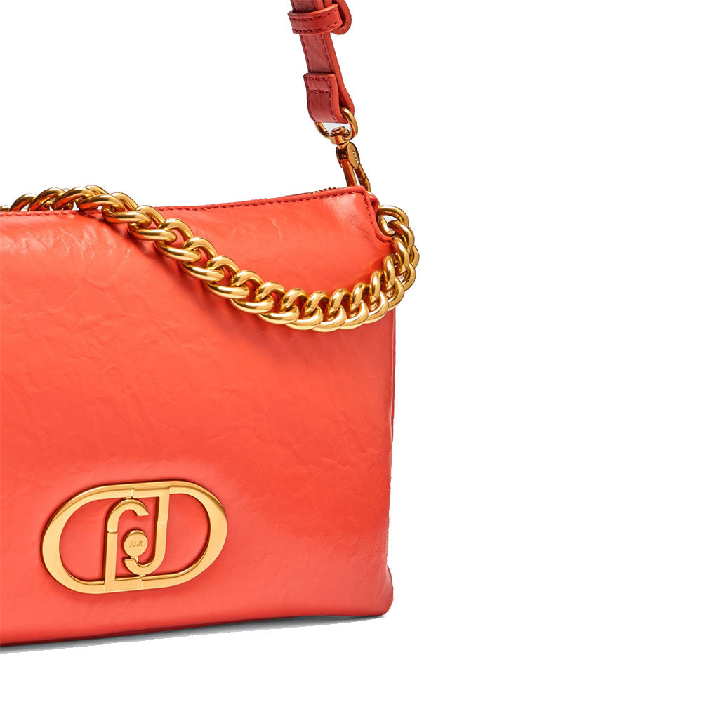 Borsa Donna a Spalla LIU JO Better linea La Puffy Arancione
