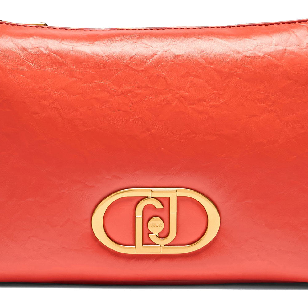 Borsa Donna a Spalla LIU JO Better linea La Puffy Arancione