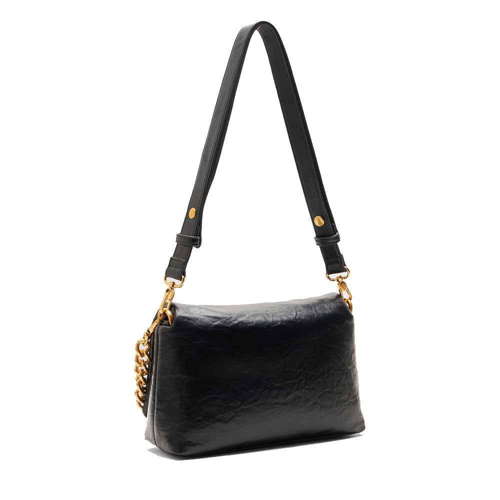 Borsa Media a Spalla con Pattina LIU JO Better linea La Puffy Nero