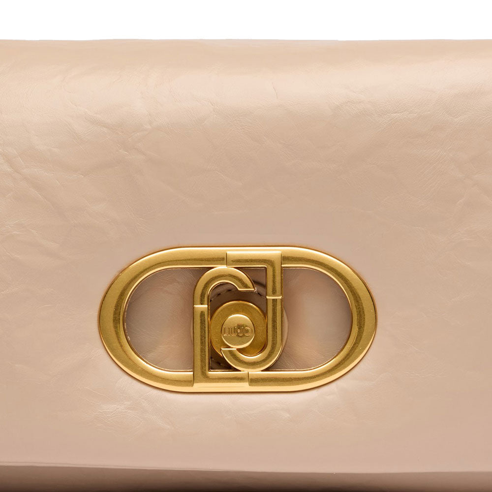 Borsa Media a Spalla con Pattina LIU JO Better linea La Puffy Dark Sand