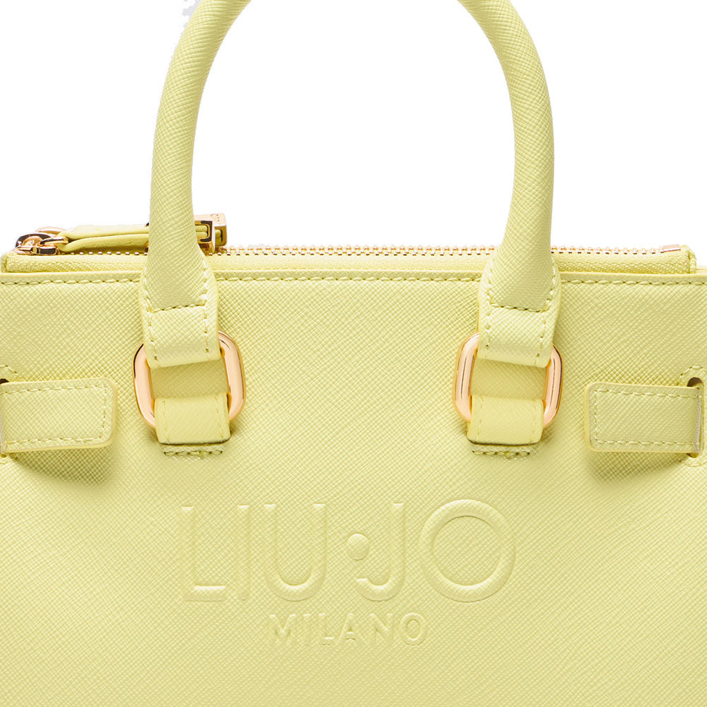 Borsa Donna a Mano LIU JO con Logo in Rilievo color Lime