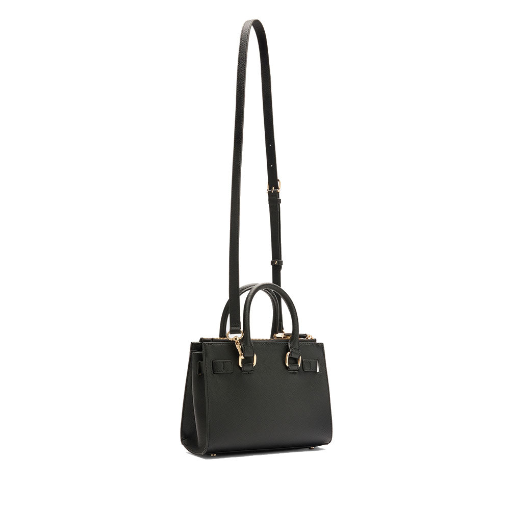 Borsa Donna a Mano LIU JO con Logo in Rilievo Nero