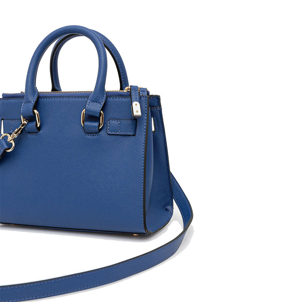 Borsa Donna a Mano LIU JO con Logo in Rilievo Dust Blue