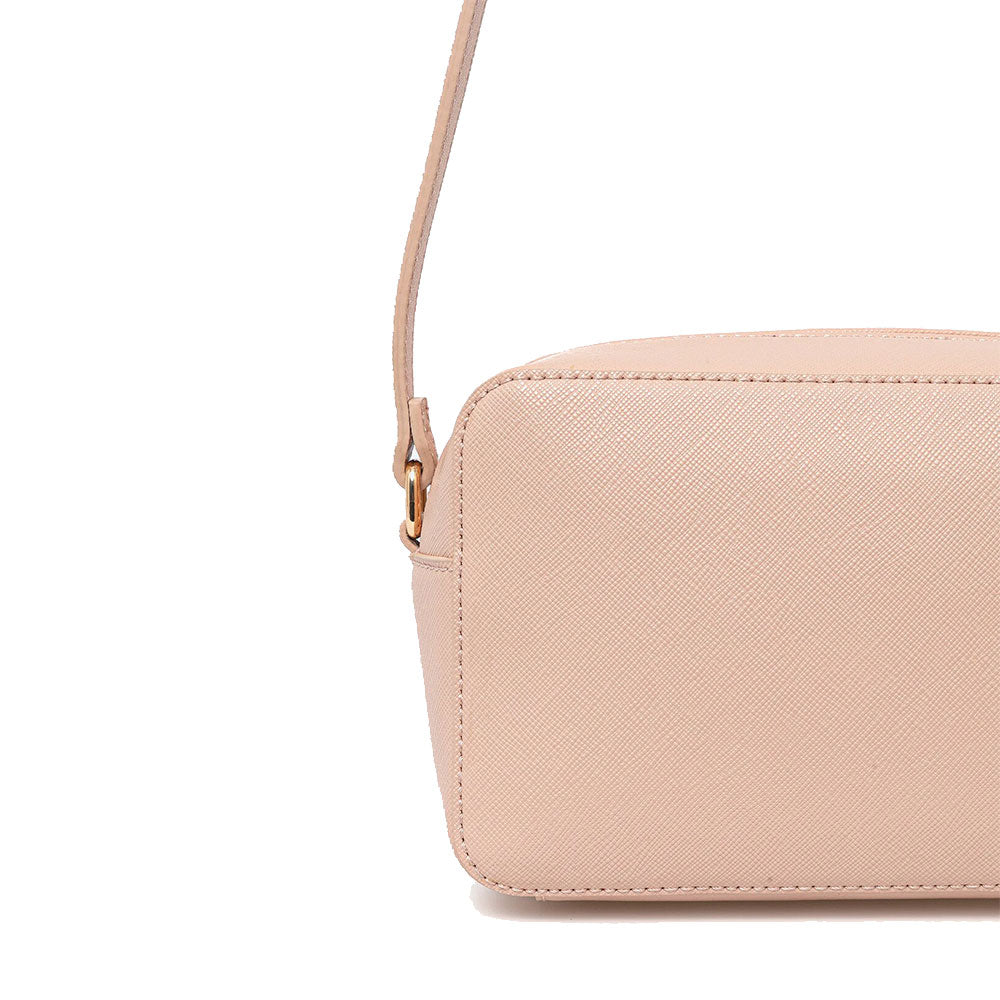 Borsa Donna a Tracolla LIU JO con Logo in Rilievo Rosa Cipria