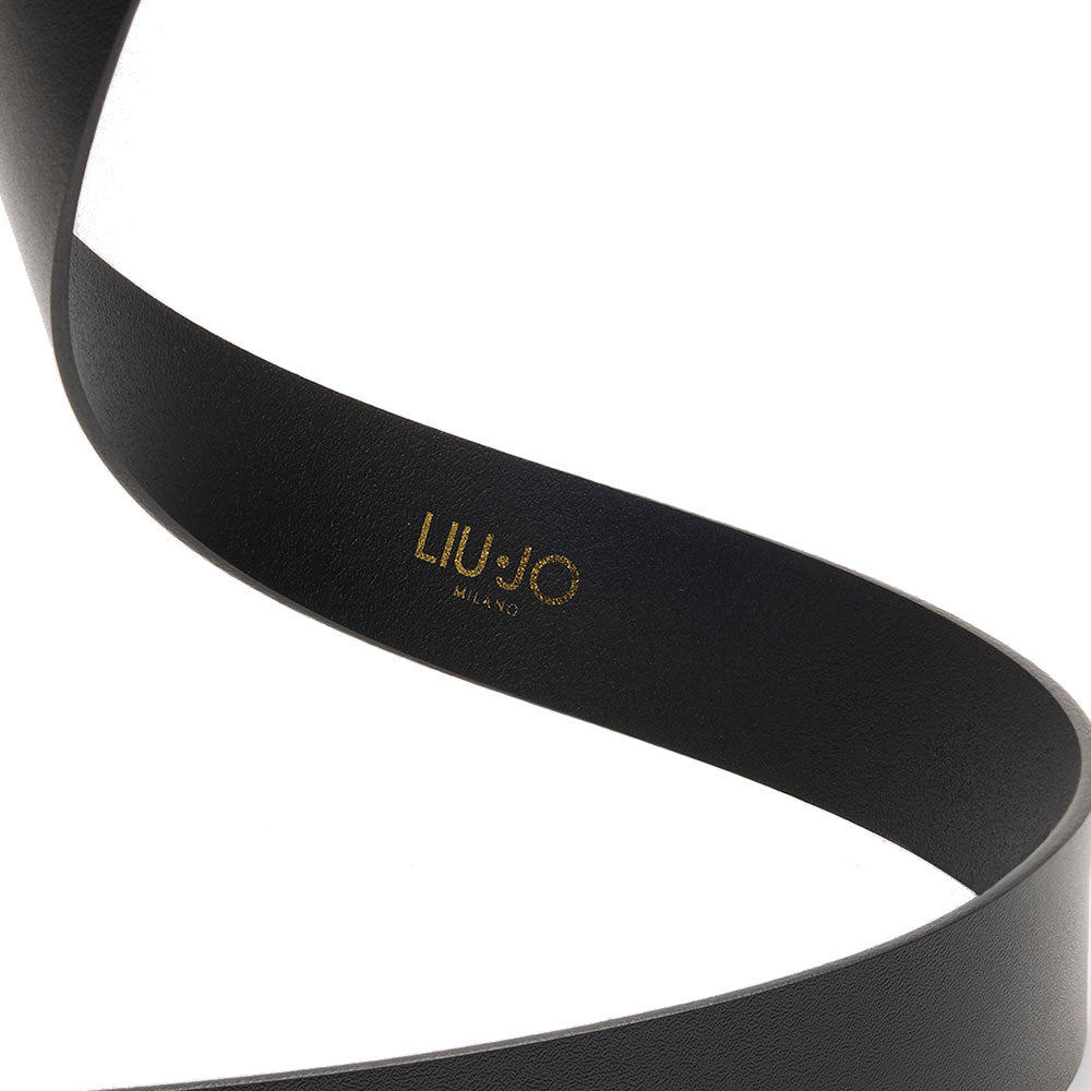 LIU JO La Puffy
Damengürtel h 3,5 cm aus schwarzem Leder