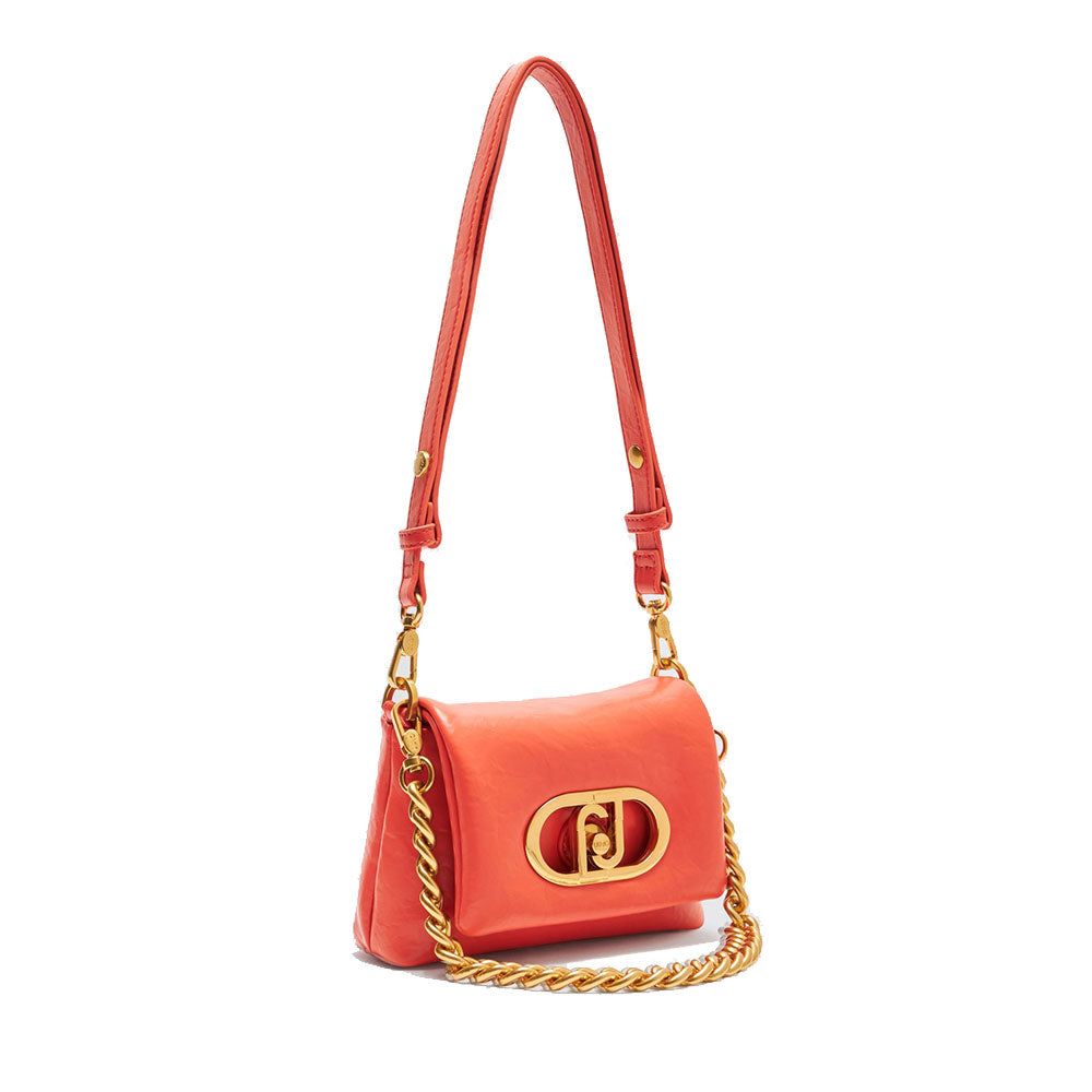 Borsa Donna a Spalla e Tracolla LIU JO Better linea La Puffy Arancione