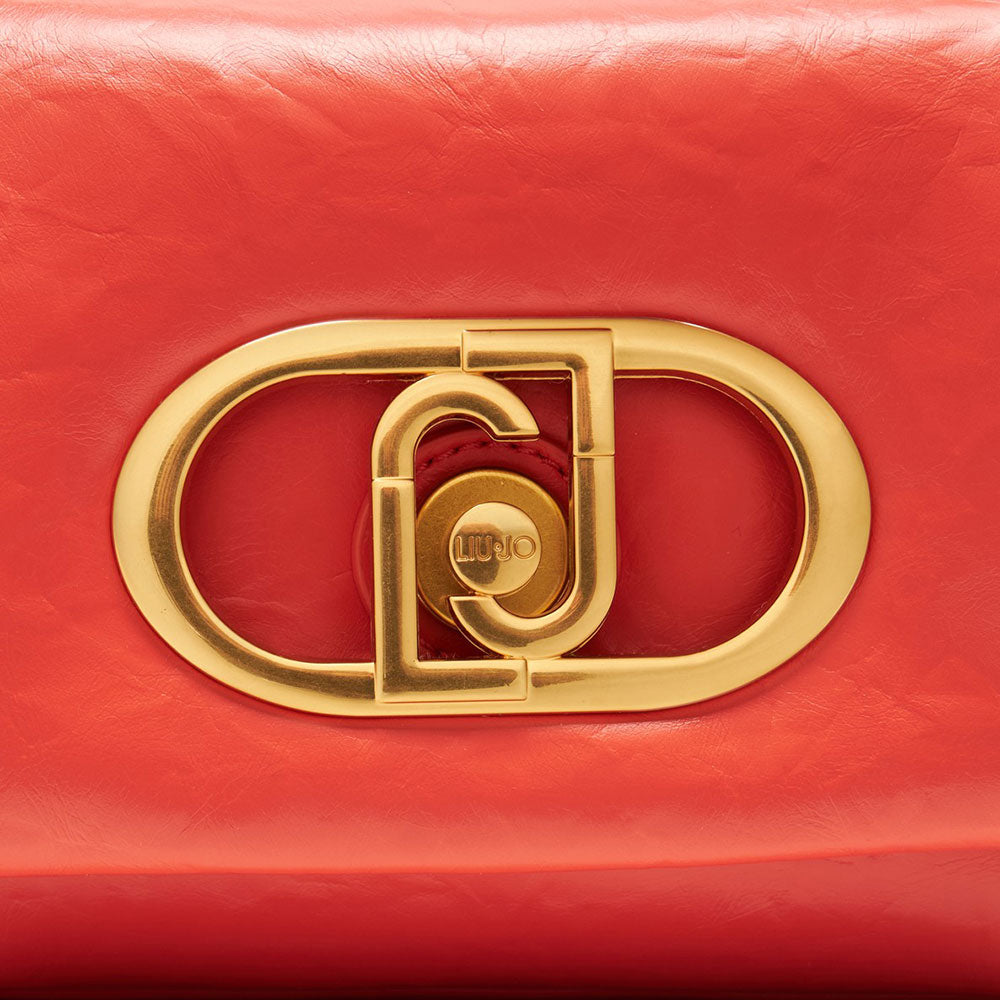Borsa Donna a Spalla e Tracolla LIU JO Better linea La Puffy Arancione