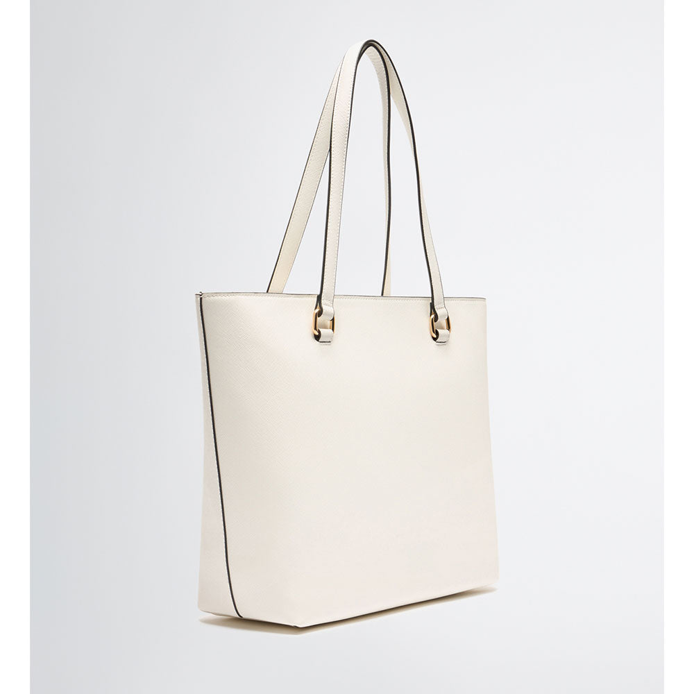 Shopping Bag Donna LIU JO con Logo in Rilievo Off White