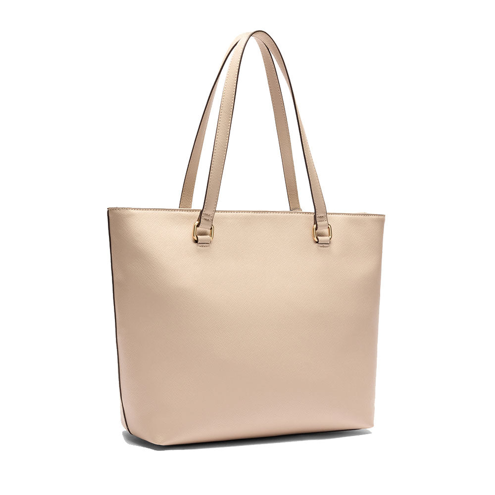 Shopping Bag Donna LIU JO con Logo in Rilievo Beige