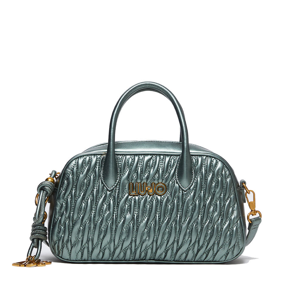 LIU JO Better Handtasche mit Dust Jade Braid Quilted Processing