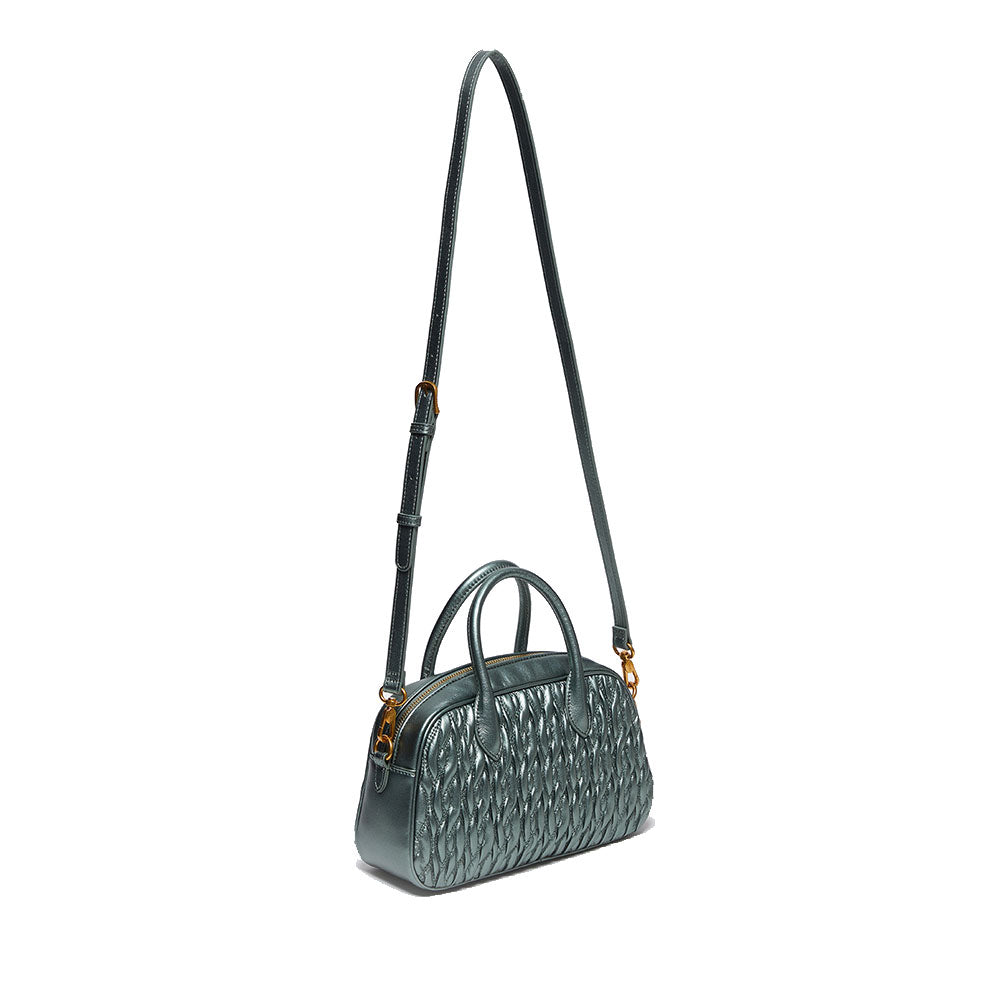 LIU JO Better Handtasche mit Dust Jade Braid Quilted Processing