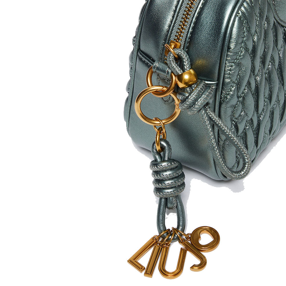 LIU JO Better Handtasche mit Dust Jade Braid Quilted Processing