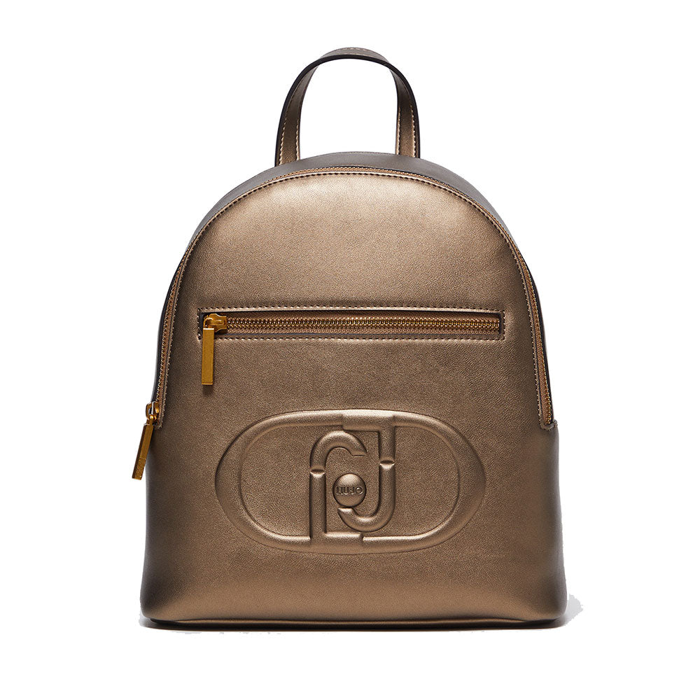 LOQI KIMBERLY CARPENTER Sac métallique rose doré, Bronze métallisé LOQI KIMBERLY CARPENTER Sac métallique rose doré, Bronze métallisé