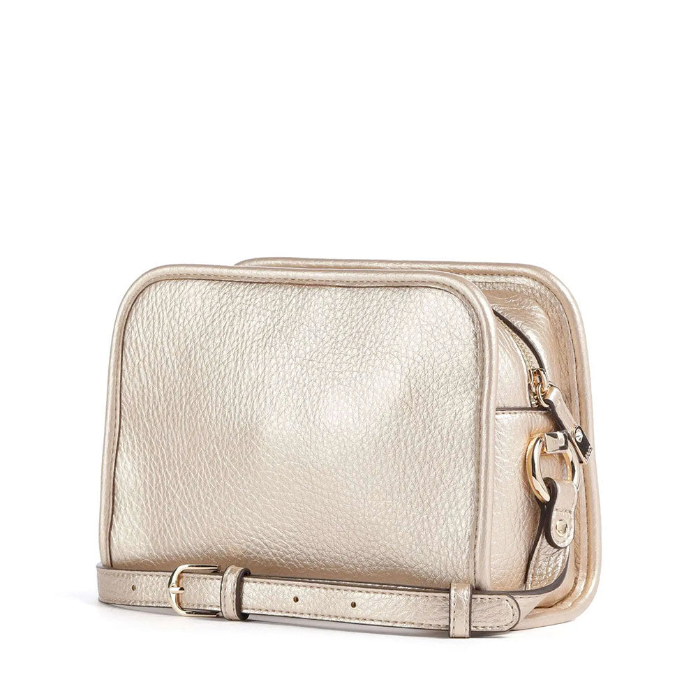 Borsa Donna a Tracolla LIU JO Better effetto Bottalato Light Gold