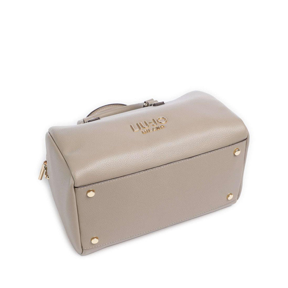 Bauletto Donna Small LIU JO effetto Bottalato Desert Taupe