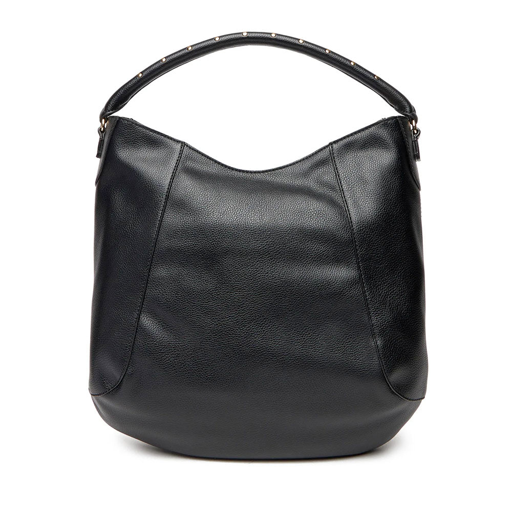 Hobo Bag Donna LIU JO Better effetto Bottalato Nero