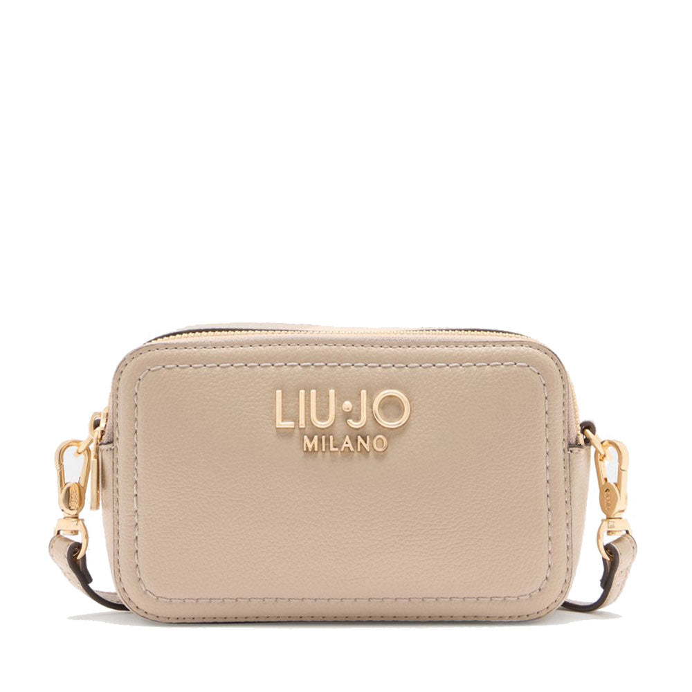 Borsa Donna a Tracolla LIU JO effetto Bottalato Beige