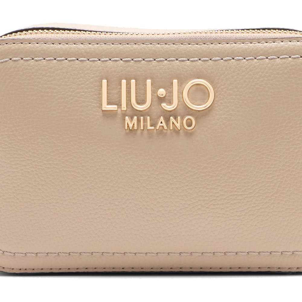 Borsa Donna a Tracolla LIU JO effetto Bottalato Beige