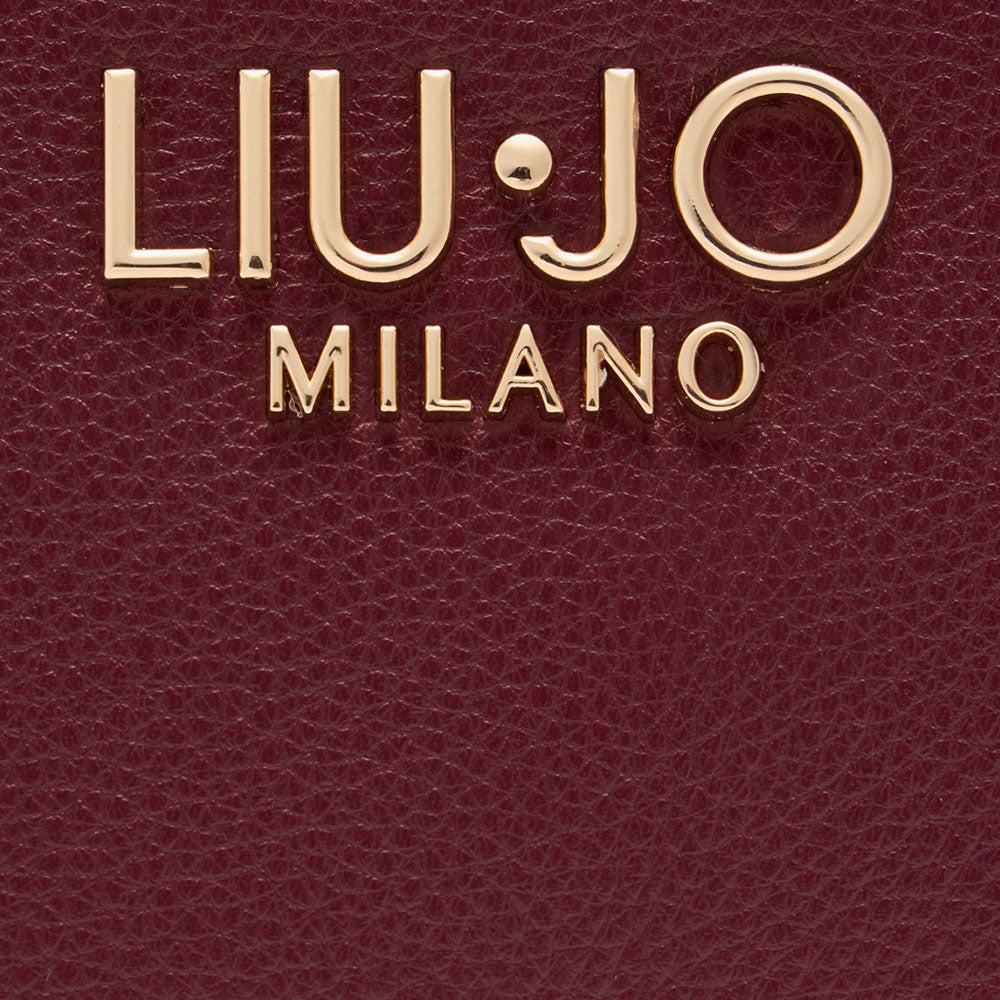 Borsa Donna a Tracolla LIU JO effetto Bottalato Red Wine