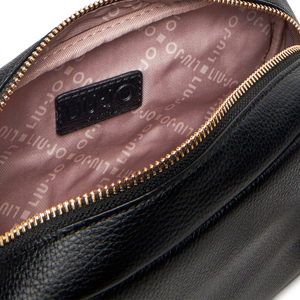 Camera Case a Tracolla LIU JO Better effetto Bottalato Nero