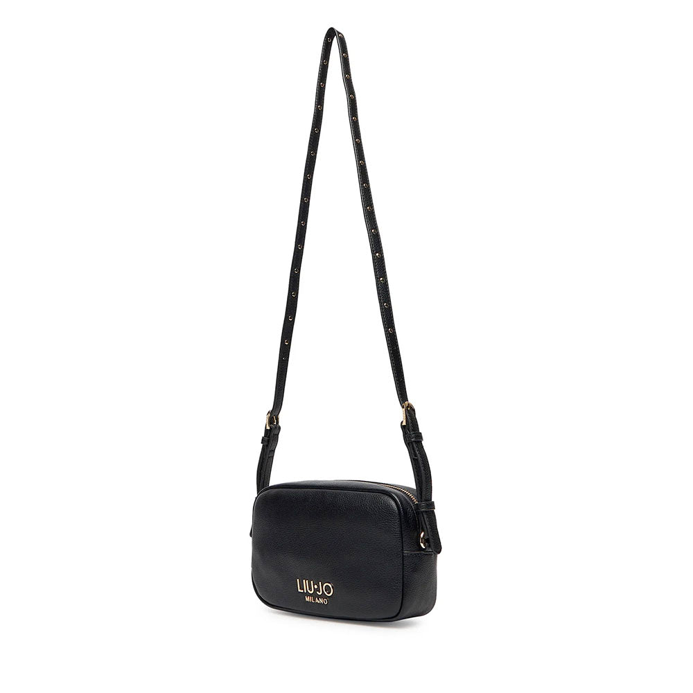 Camera Case a Tracolla LIU JO Better effetto Bottalato Nero