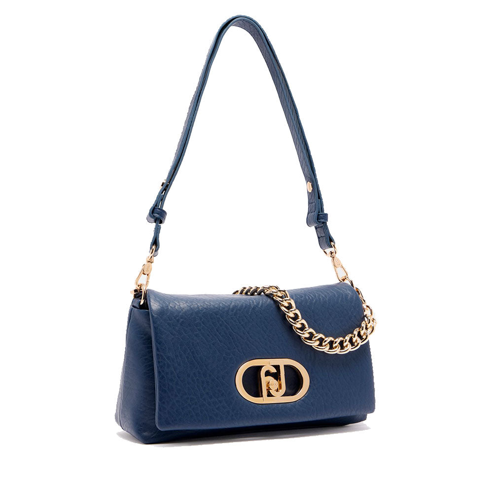 Borsa a Spalla Media LIU JO linea LaPuffy Dress Blue