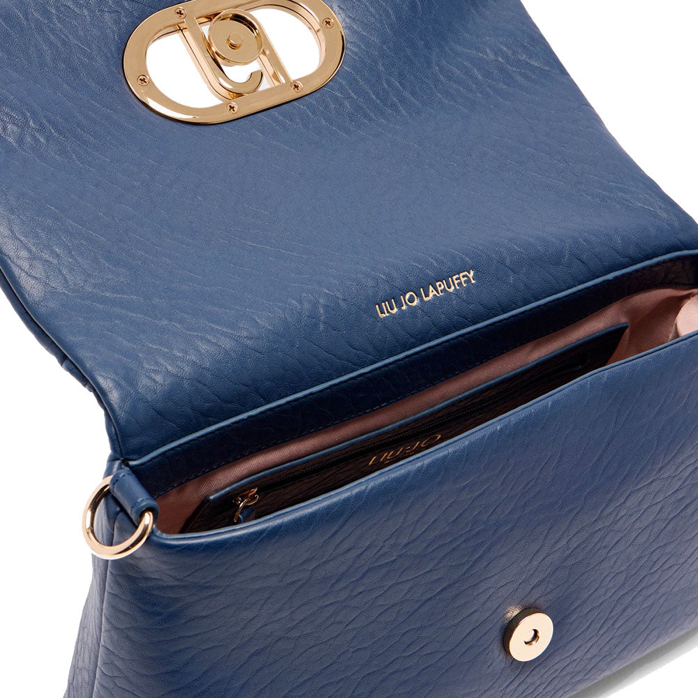 Borsa a Spalla Media LIU JO linea LaPuffy Dress Blue