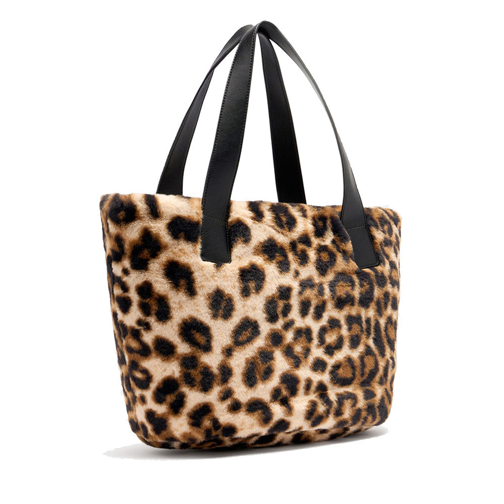 Shopping Bag Large LIU JO in Pelliccia Sintetica stampa Animalier