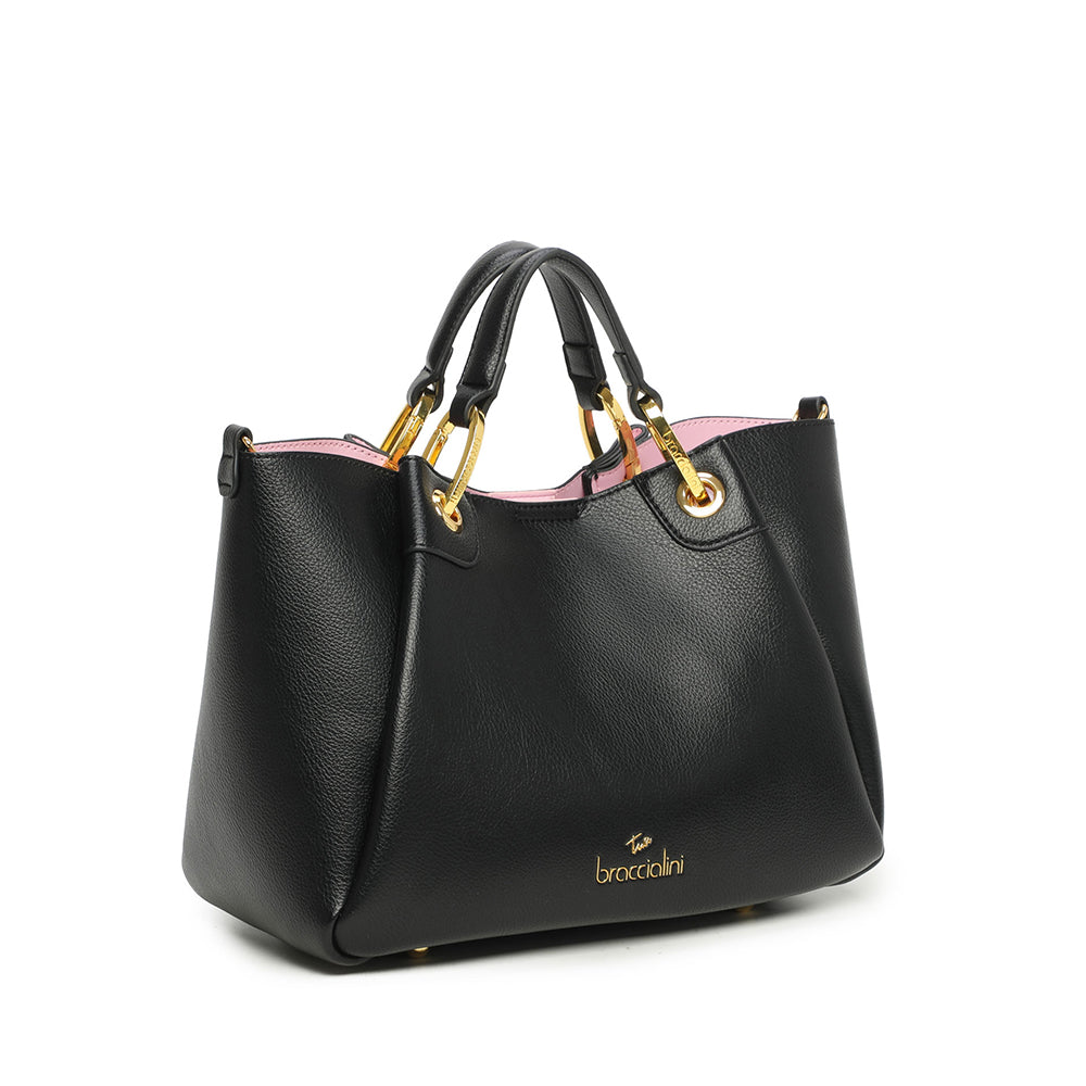 Borsa a Mano BRACCIALINI linea Amy Nero