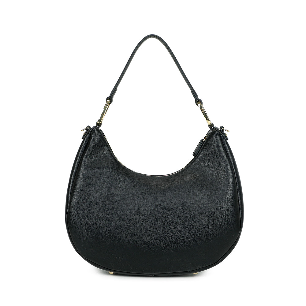 BRACCIALINI Damen Hobo Bag, Amy Line, Schwarz