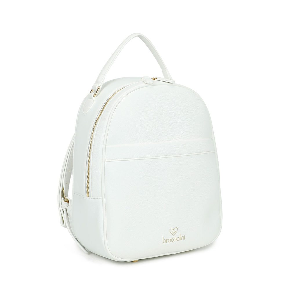 Zaino Donna BRACCIALINI linea Amy Bianco