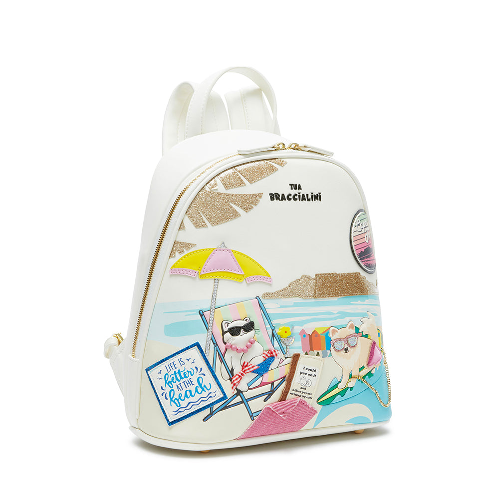 Zaino Donna BRACCIALINI linea Allround stampa Pets